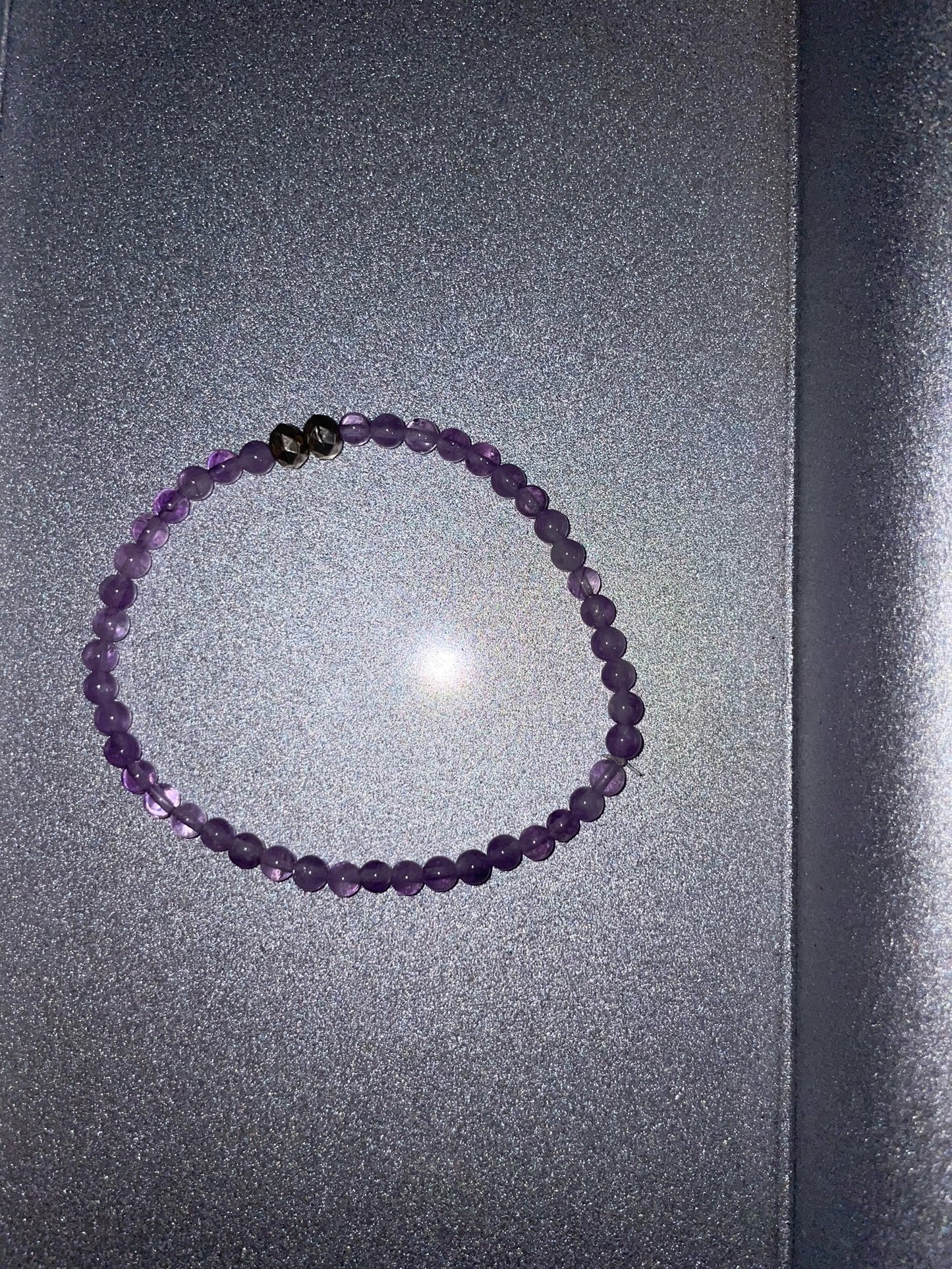 Lavender Amethyst Bracelet