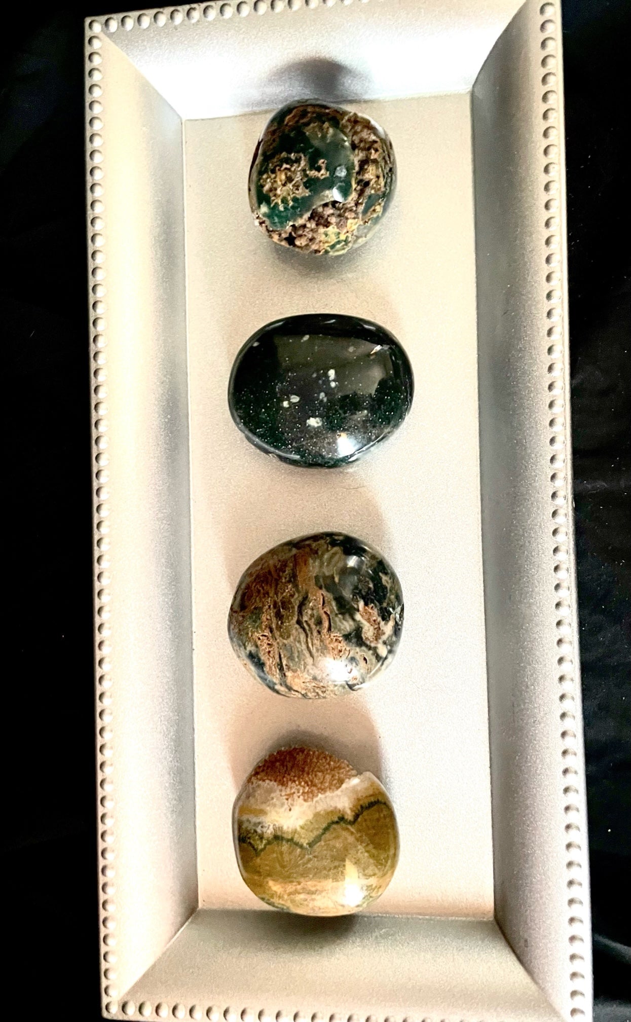 Sea Jasper Palm Stones