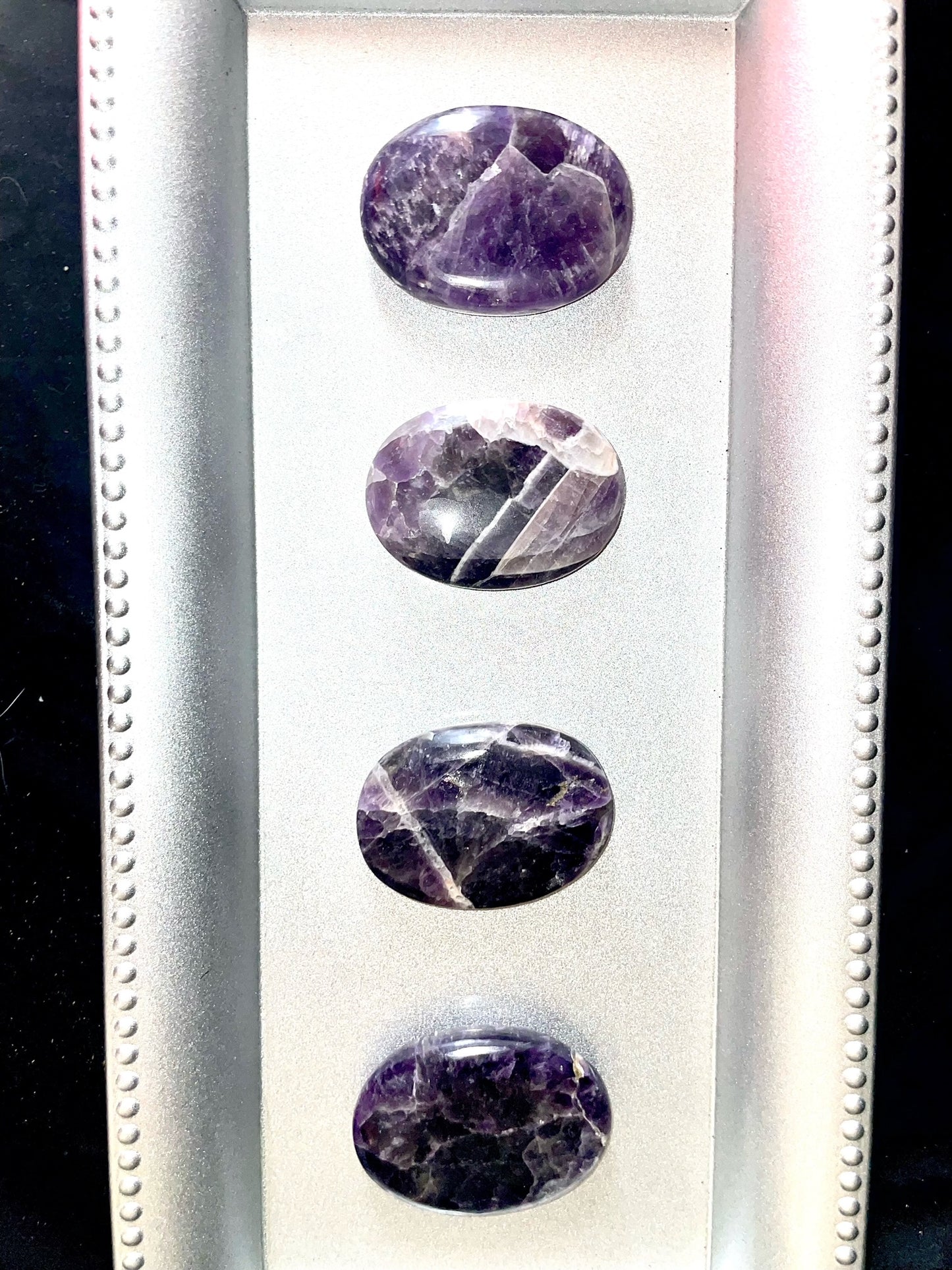 Dream Amethyst Palm Stones