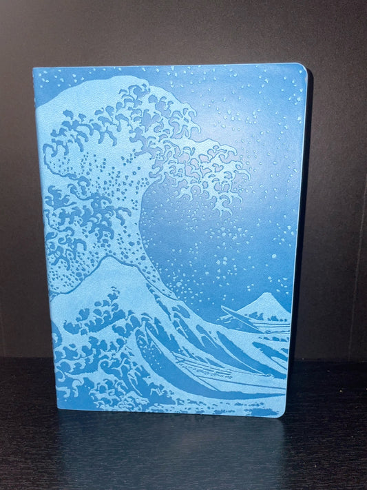 Great Wave Leather Journal