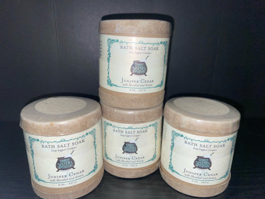 Juniper Cedar Bath Salts